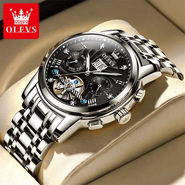 OLEVS 9910 Mechanical Wrist watch Men 1