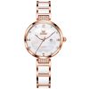 Silver Rose Gold White